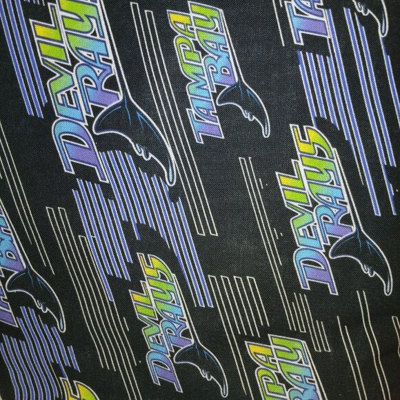 5 Yards MLB Tampa Bay Devil Rays 100% Cotton Fabic Traditions Team Shop - Picture 3 of 7